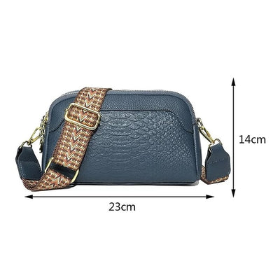 Mia™ - Stylish Alligator Pattern Leather Crossbody Bag