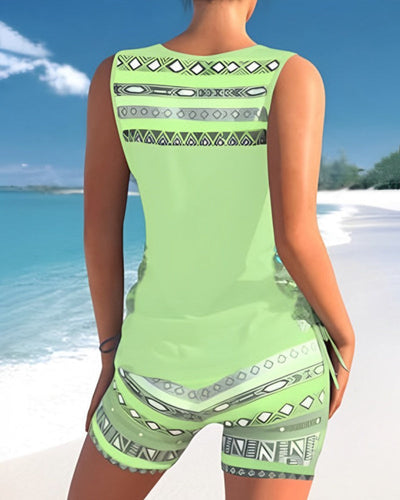 Naomi™ - Trendy Tankini Swimsuit