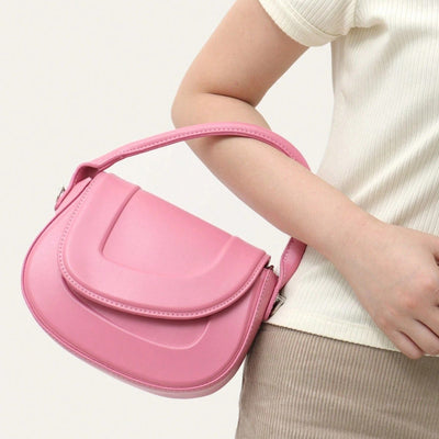 Eliza™ - Minimalist Luxury Saddle Bag