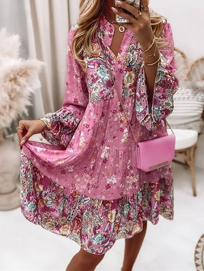 Kimberly Floral Boho Beach Dress