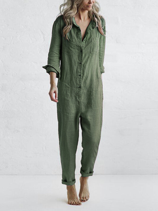 Sydneya™ - Long Sleeve Jumpsuit