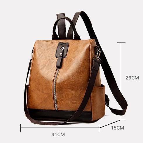 VENICE | LEATHER BACKPACK