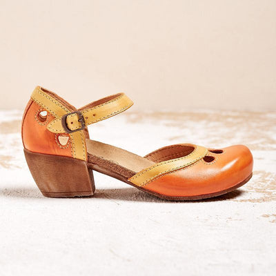 Amalia™ - Orthopedic Sandals With Low Heel