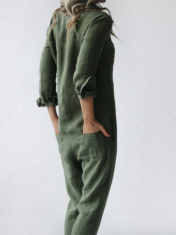 Sydneya™ - Long Sleeve Jumpsuit