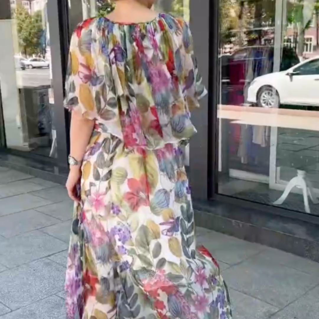 Donna™ - Women's Floral Maxi Dress