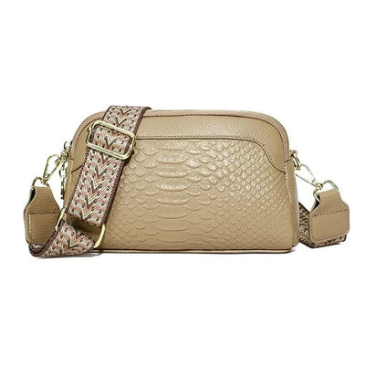 Mia™ - Stylish Alligator Pattern Leather Crossbody Bag