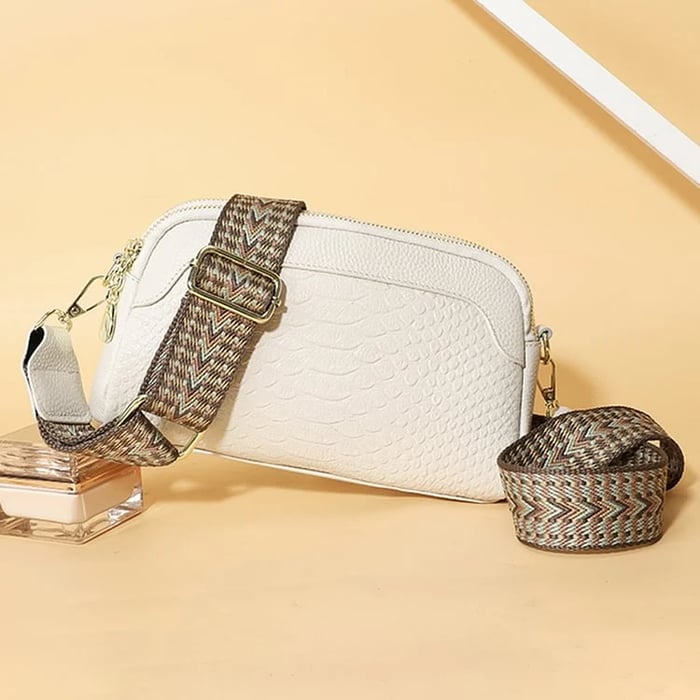 Mia™ - Stylish Alligator Pattern Leather Crossbody Bag