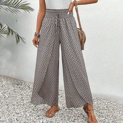 Masie - Wide Leg Leisure Pants