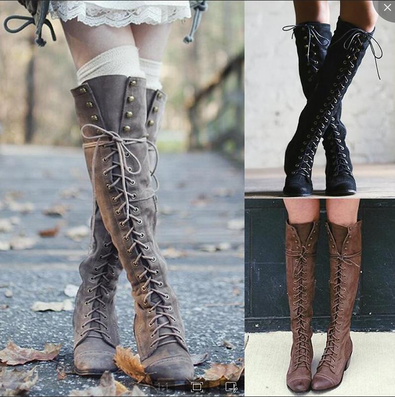 Irine - Medieval knight boots for women