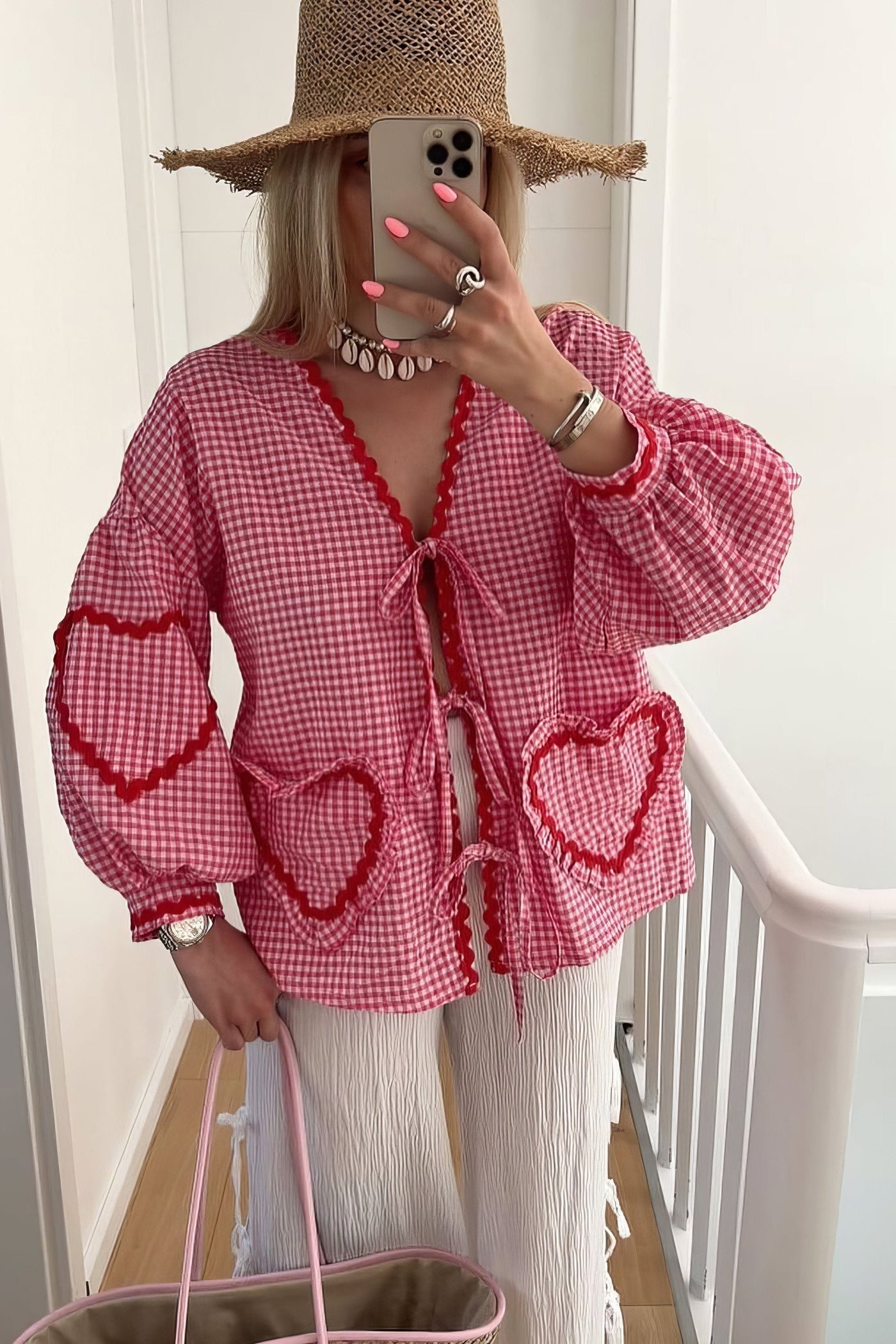 GRACIE Heart Blouse