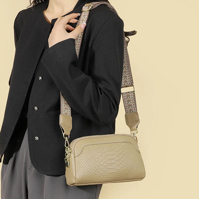 Mia™ - Stylish Alligator Pattern Leather Crossbody Bag