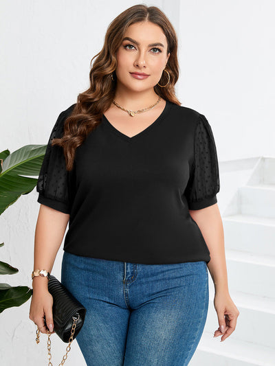 Mary | Elegant Top With V-neck