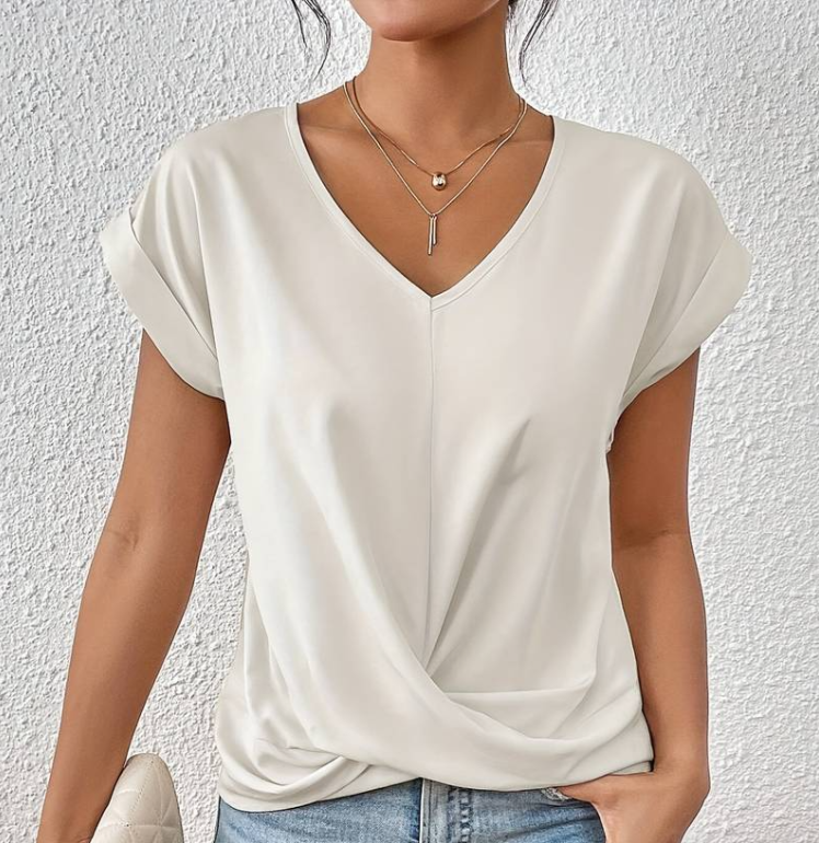 Luna The Perfect V-Neck Top