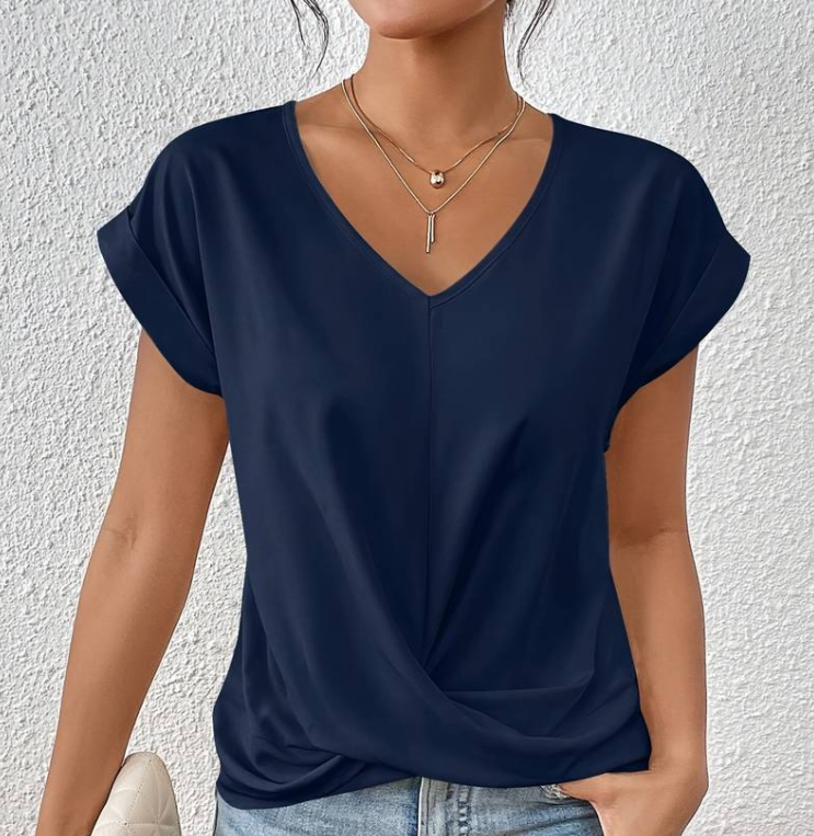 Eva - Elegant v-neck top