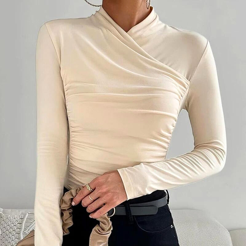 Classic Cross-Neck Top