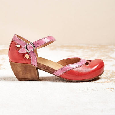 Amalia™ - Orthopedic Sandals With Low Heel