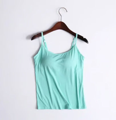 MIMI - LOOSE-FITTING TOP WITH BUILT-IN BRA