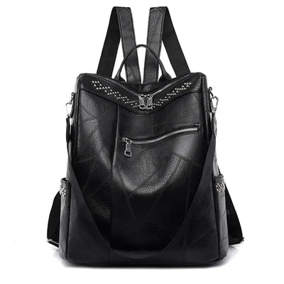 CARINA | VINTAGE LEATHER BACKPACK