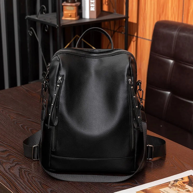 CIANA | LEATHER BACKPACK