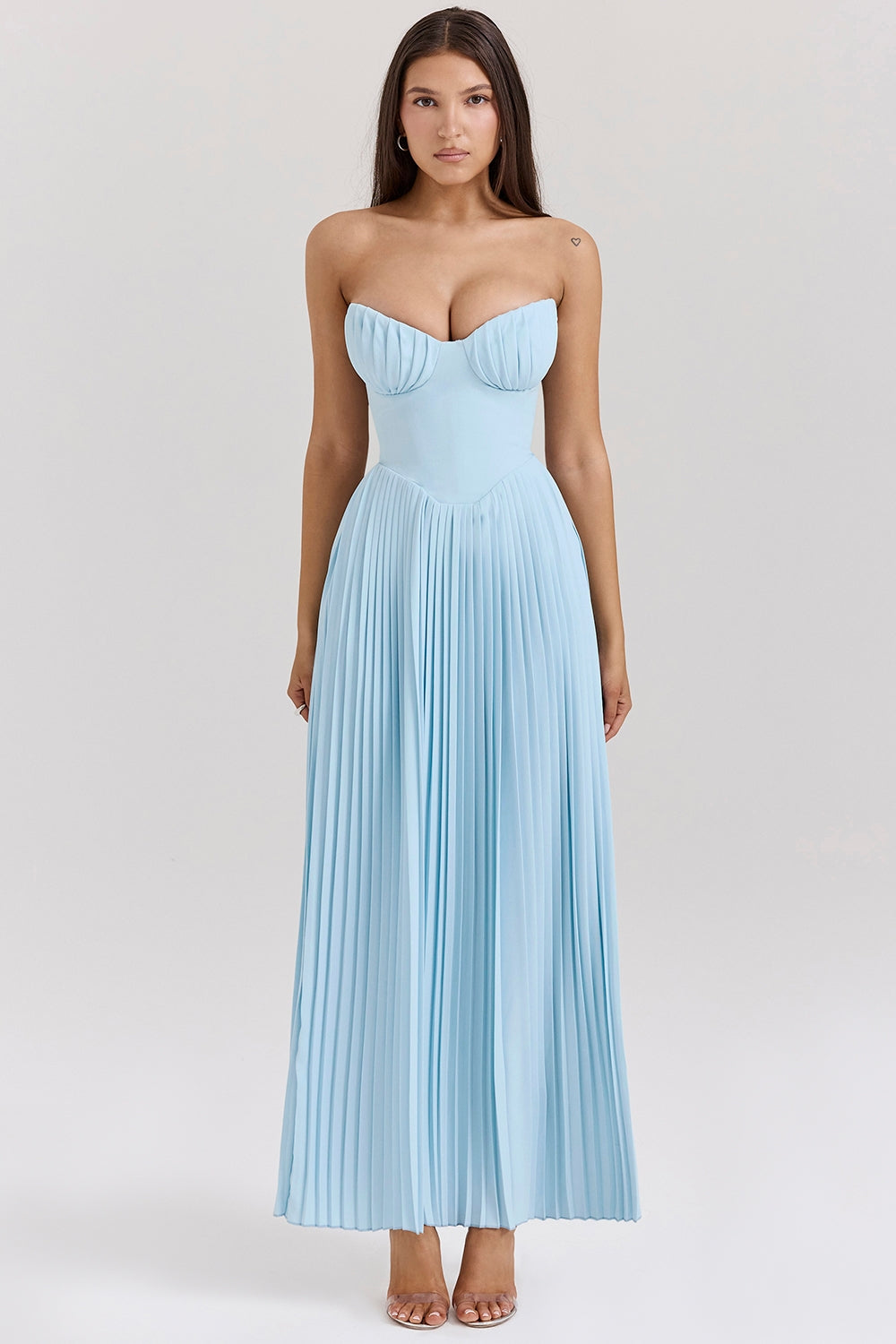 Mare Long Dress With Corset