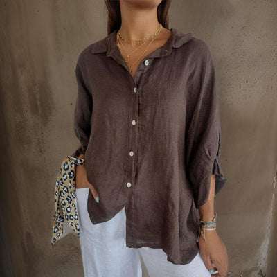 Giulianen Elegant Linen Blouse