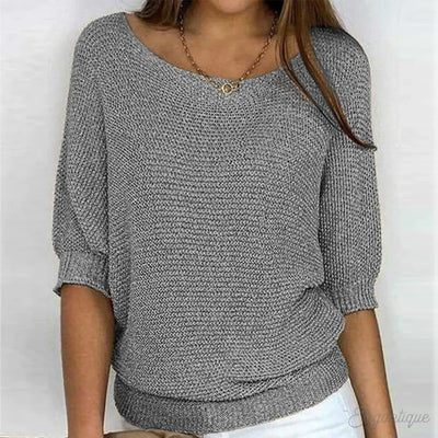 Eunice Relaxed Knit Top