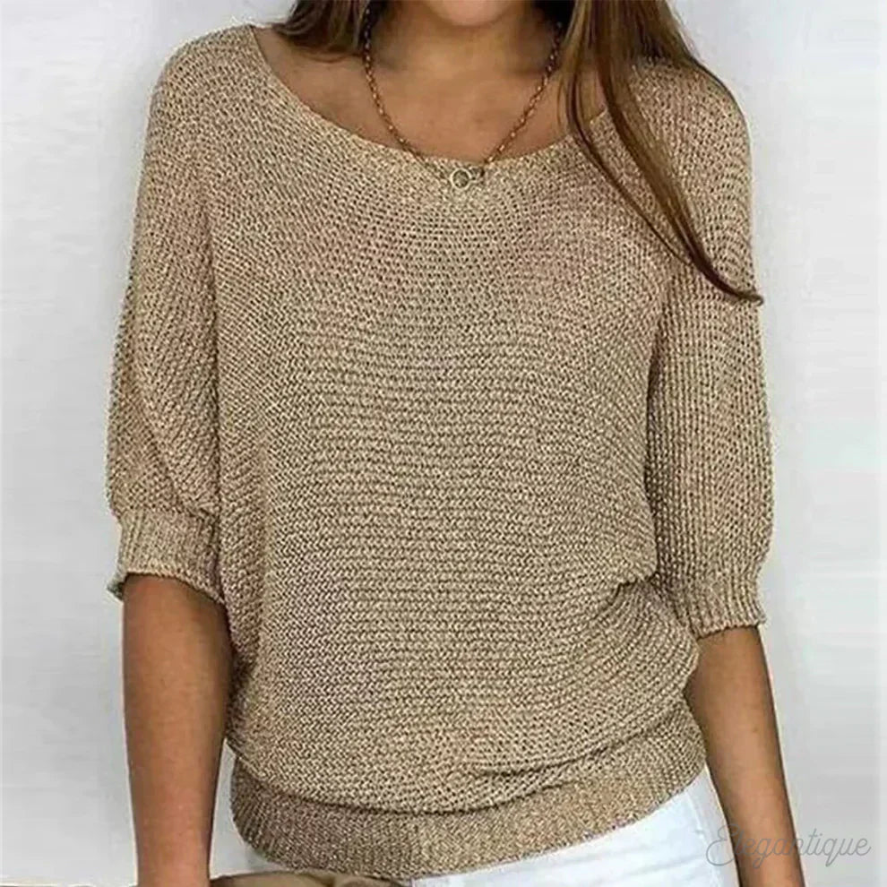 Eunice Relaxed Knit Top